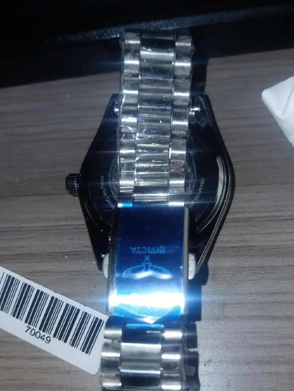 Invicta Men’s Silver With Tiffany Blue Dial! Quartz Brand New In Box!